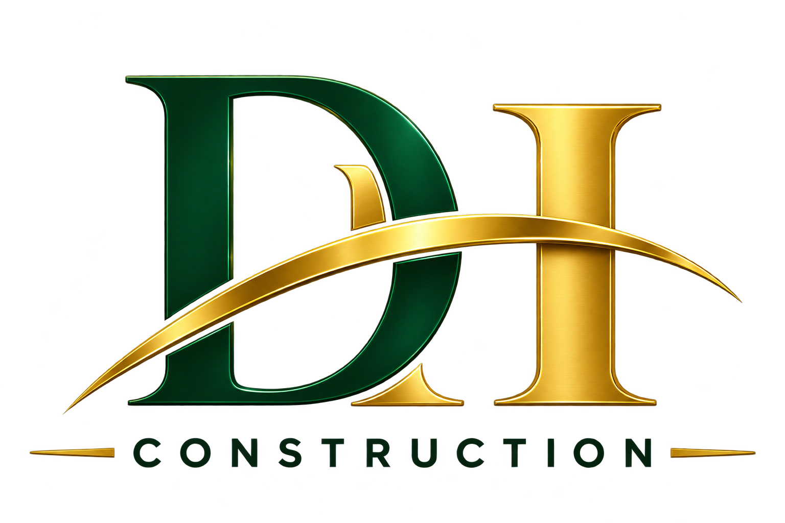 DH Construction Logo